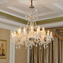 LED crystal chandelier for modern luxury lighting