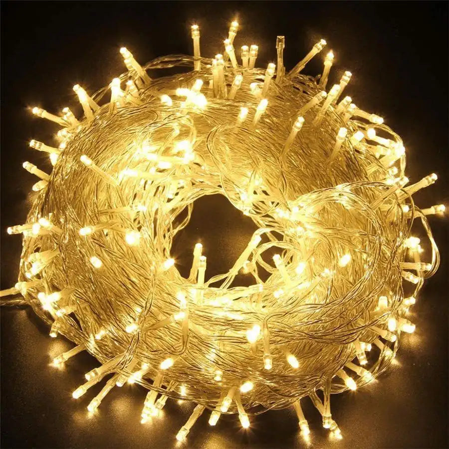 Fairy LED string lights 600 LEDs for indoor and outdoor decorations