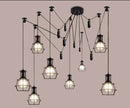 Modern nordic retro adjustable chandelier vintage style for DIY and art