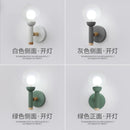 Nordic glass bedside lamp creative design for living room and hotel