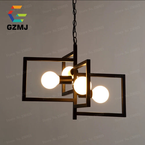 Vintage industrial pendant lamp holder for hallway - vue 3 sur 8