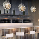 Modern industrial style chandelier for creative decor