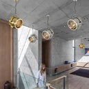 Modern industrial style chandelier for creative decor