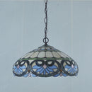 Heart-shaped glass chandelier tiffany style retro for restaurant