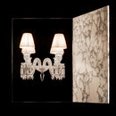 Crystal wall light for indoor and wedding lighting