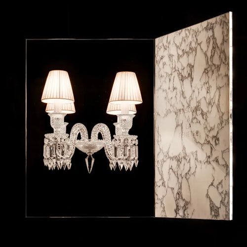 Crystal wall light for indoor and wedding lighting - vue 7 sur 10