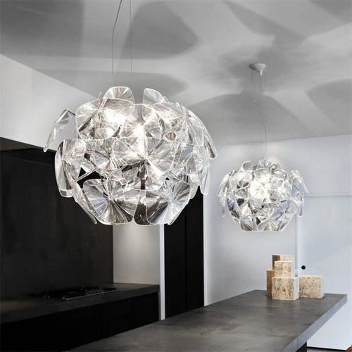 gzmj modern acrylic LED creative pendant lamp - vue 6 sur 6