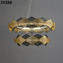 Nordic designer iron pendant light for creative interior decor