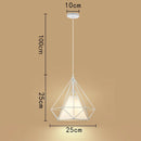 Birdcage pendant light retro minimalist modern
