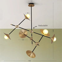 Modern nordic creative chandelier for interior decoration