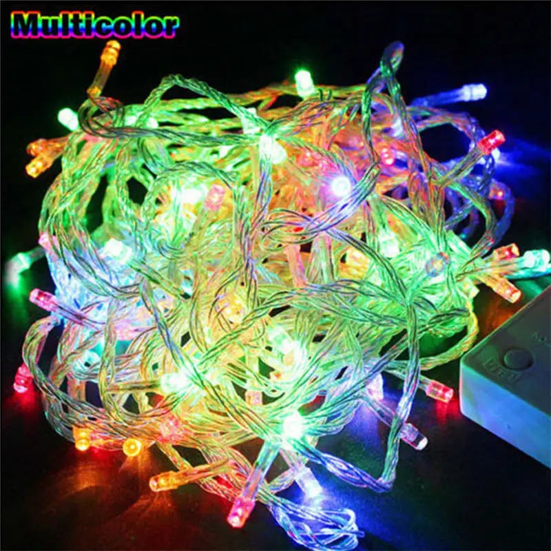 Waterproof LED string light 100 bulbs for outdoor festive decorations