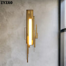 Creative metal wall light for interior decoration
