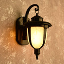 Vintage waterproof outdoor wall light for garden and balcony