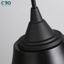Vintage black iron outdoor waterproof wall light for various spaces