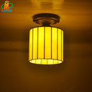 Tiffany style glass ceiling light for antique indoor lighting