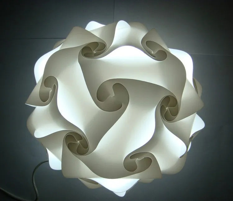 Modern diy pendant ball iq baby room ceiling light - vue 3 sur 6