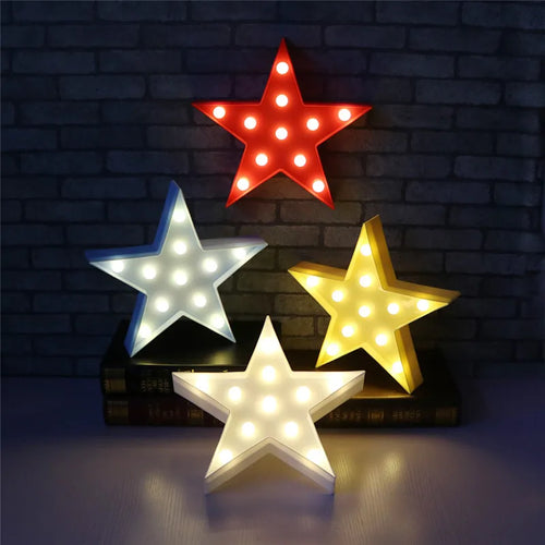 3d led cloud star moon night light for children, decorative gift - vue 6 sur 16