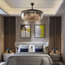 Modern crystal chandelier for elegant and refined lighting