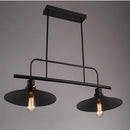Retro iron industrial-style chandelier for creative decor