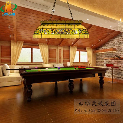 Retro rattan and glass chandelier for bar and restaurant lighting - vue 2 sur 6