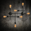 Vintage industrial style metal wall light for bars and cafés