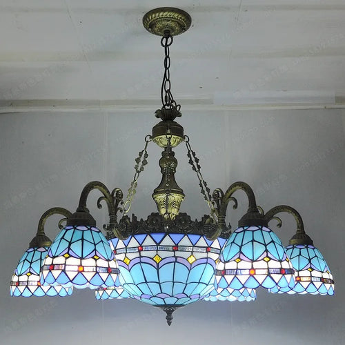 Modern nordic design glass chandelier for interior decoration