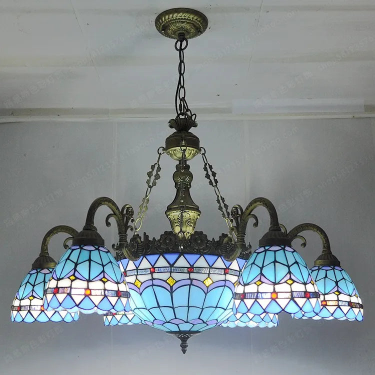 Modern nordic design glass chandelier for interior decoration