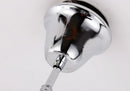 Silver aluminium tassel pendant chandelier with LED lighting