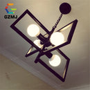 Vintage industrial pendant lamp holder for hallway