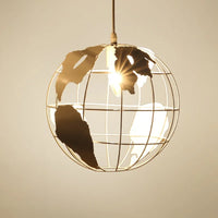 Retro LED globe pendant light for restaurants, cafés and bars