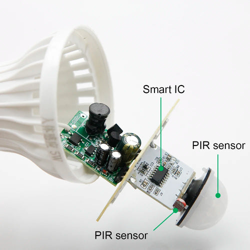 Infrared motion sensor with smart LED lamp - vue 6 sur 6