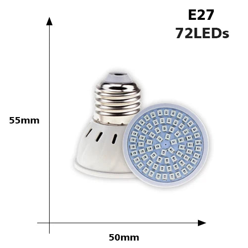 Full spectrum LED grow bulb for houseplants and hydroponics - vue 12 sur 15