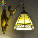European retro mediterranean tiffany wall light decorative lighting