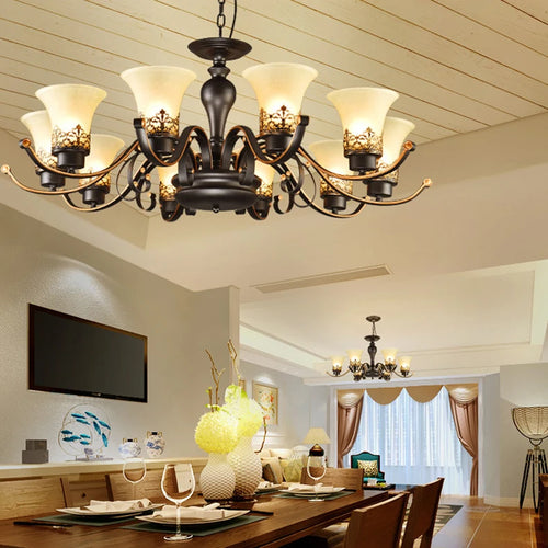 Modern luxury chandelier for hotels pendant light - vue 6 sur 6