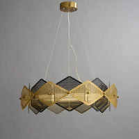 Nordic designer iron pendant light for creative interior decor