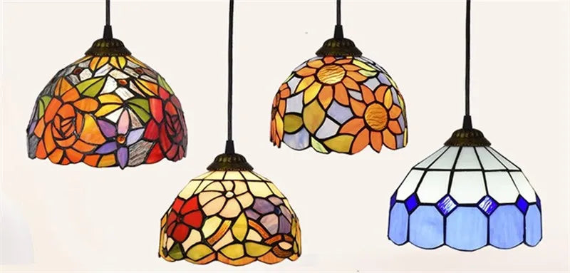 Colourful Moroccan Mediterranean style pendant light - vue 3 sur 24