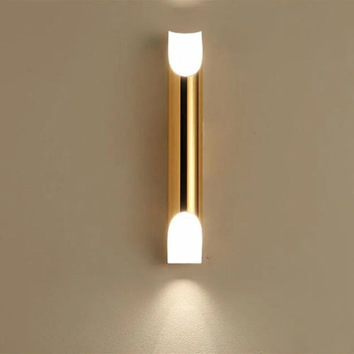 Nordic aluminium wall light with modern LED lighting - vue 2 sur 12