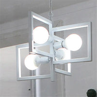 Vintage industrial pendant lamp holder for hallway