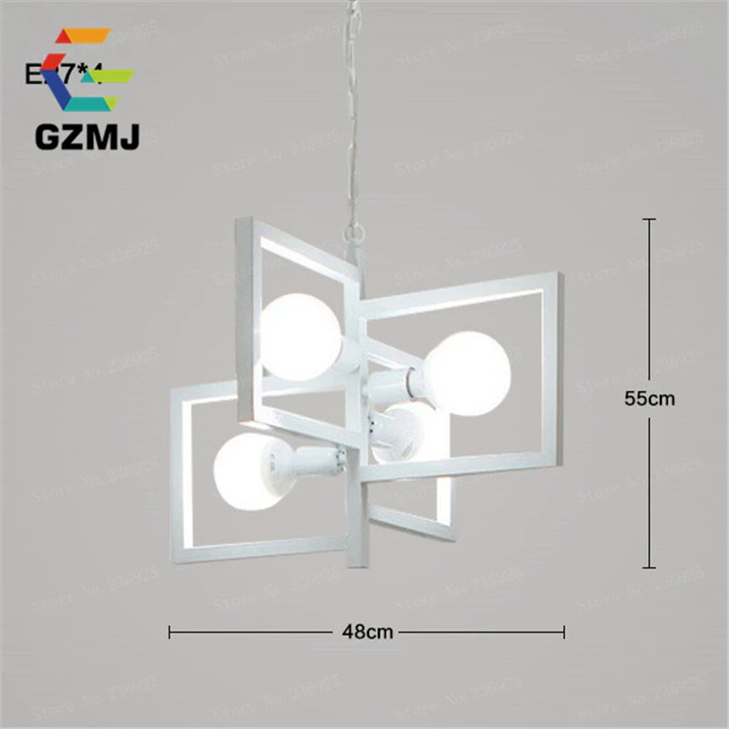 Vintage industrial pendant lamp holder for hallway - vue 3 sur 8