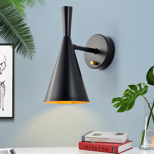 Creative Nordic modern rotating wall light