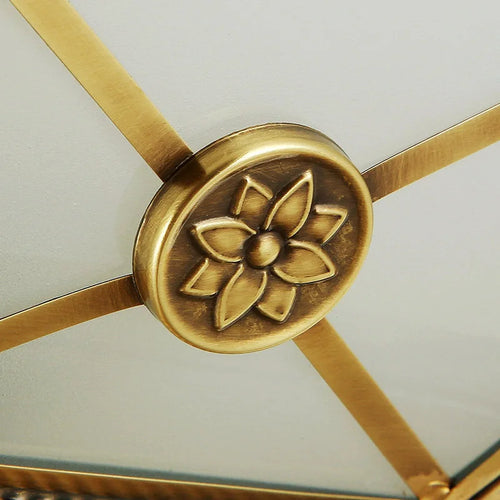 Copper ceiling light for modern and elegant lighting - vue 4 sur 6