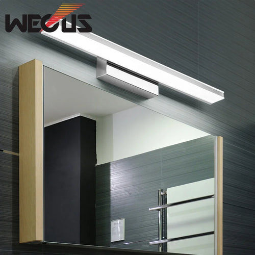 Modern LED wall light for bathroom and makeup - vue 6 sur 6