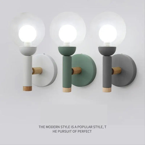 Nordic glass bedside lamp creative design for living room and hotel - vue 2 sur 9