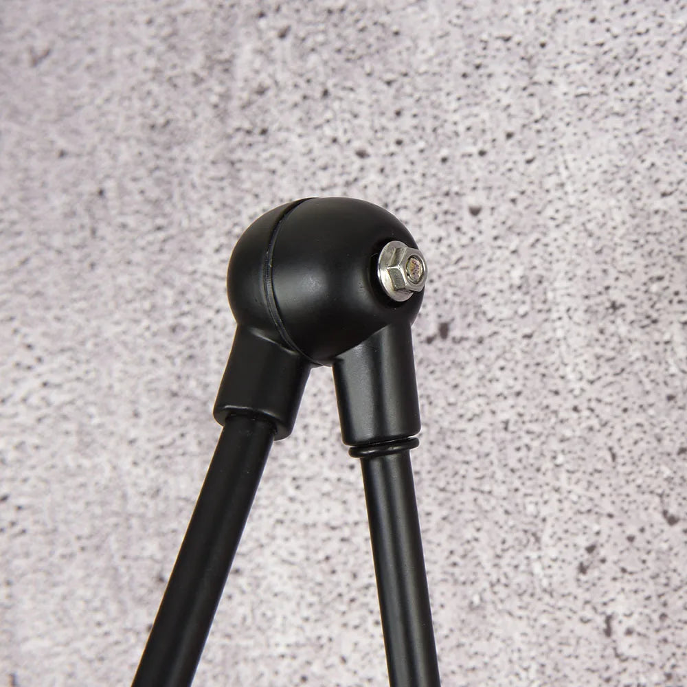 Vintage retractable metal wall light for bar - vue 5 sur 9