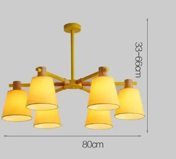 Nordic design LED chandelier for modern pendant lighting - vue 13 sur 17