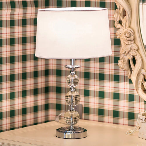 Modern luxury LED table lamp night light decor - vue 3 sur 8