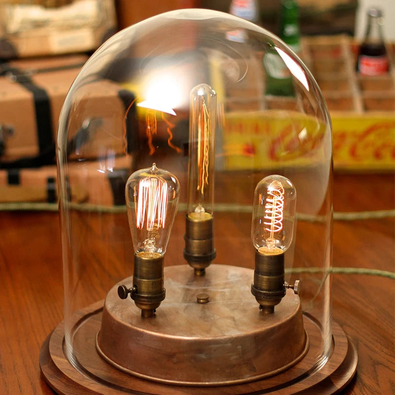 Vintage edison filament bulb set of six - vue 5 sur 18