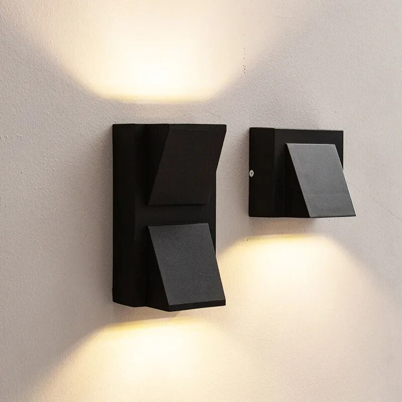 Outdoor LED wall light