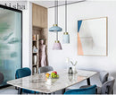 Vintage cement pendant light for bar and café