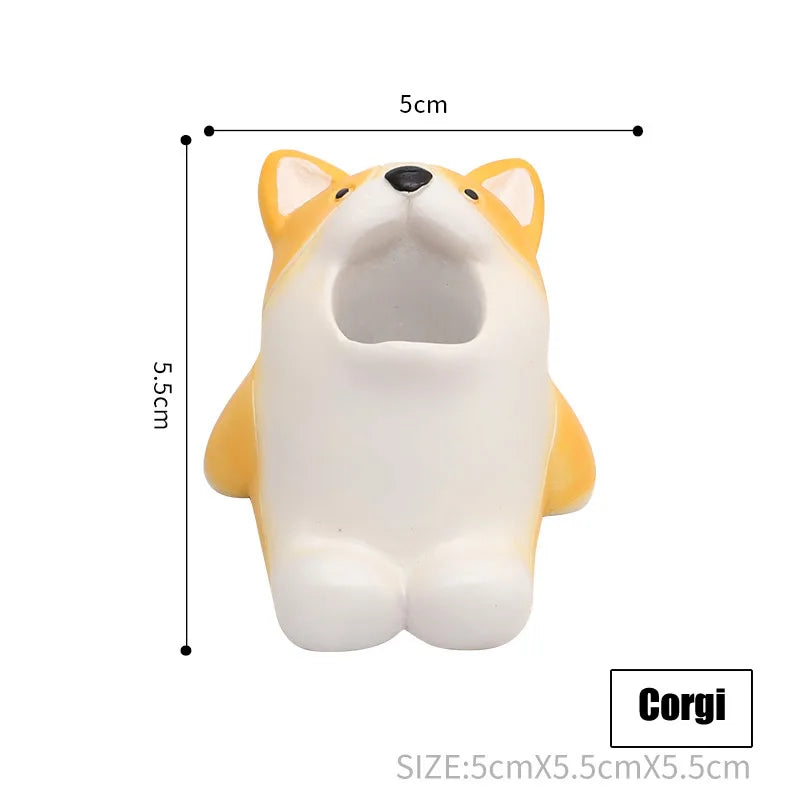 Ceramic toothbrush holder multifunctional storage stand - vue 11 sur 14